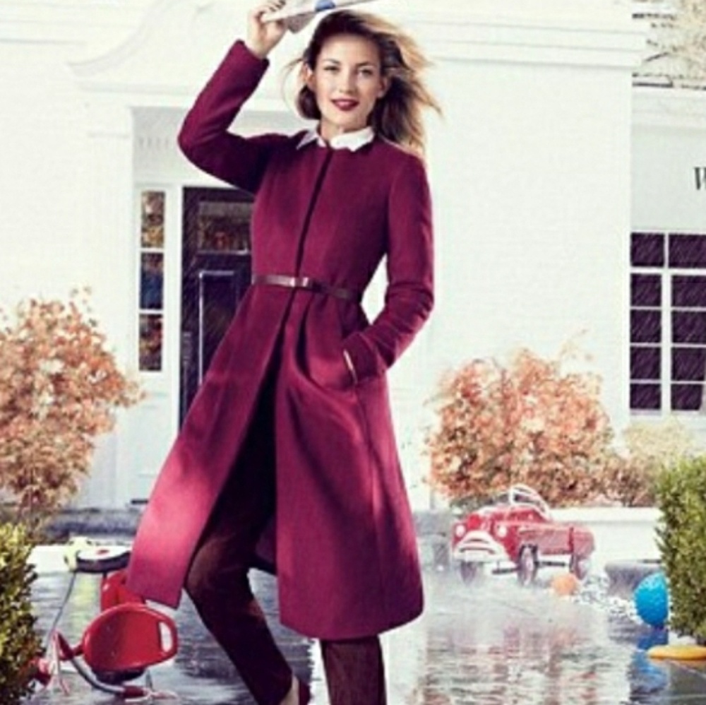Ann tylor wool coat